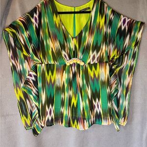 Colorful Patterned Women's Top by Madison Paige II